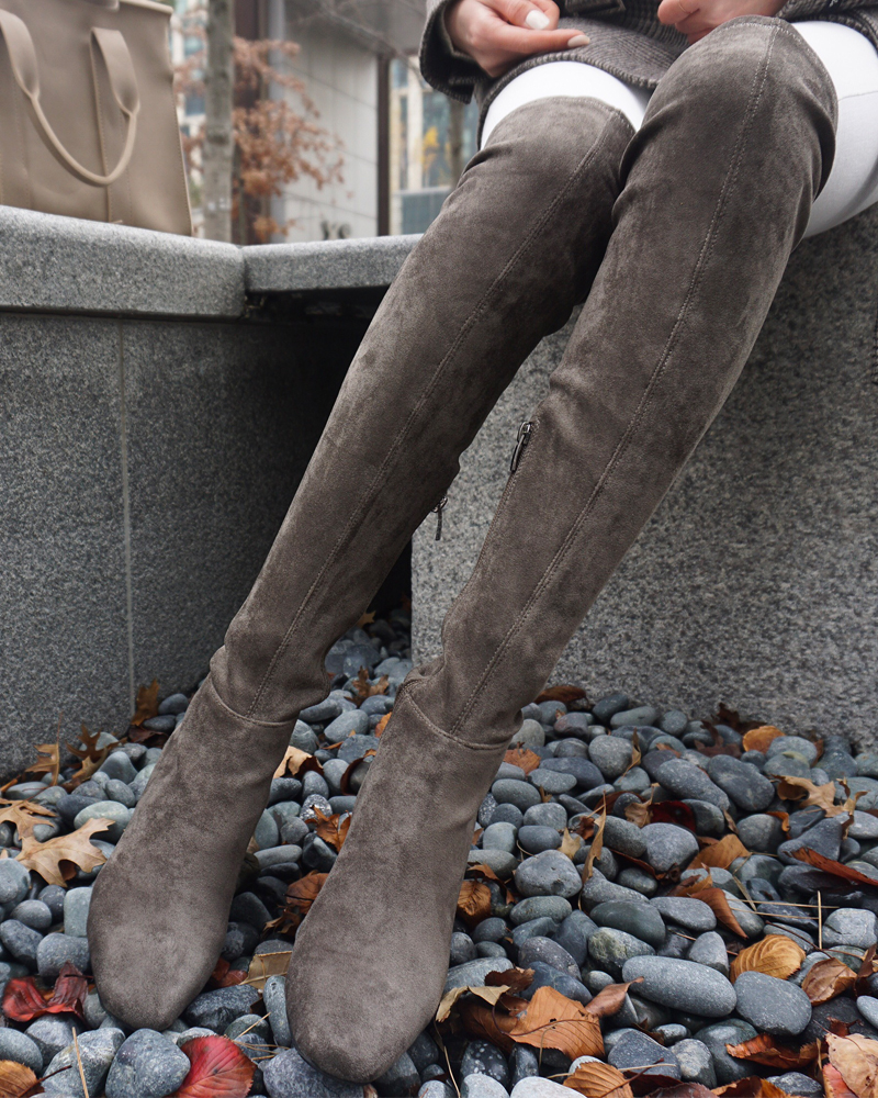 [reorder/당일출고] slimmy boots (kaki)