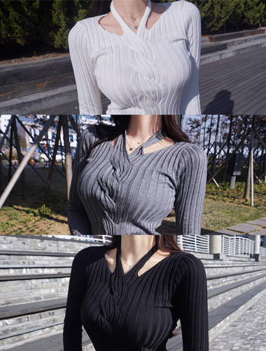 [reorder!/당일출고] bebe knit (3color!)