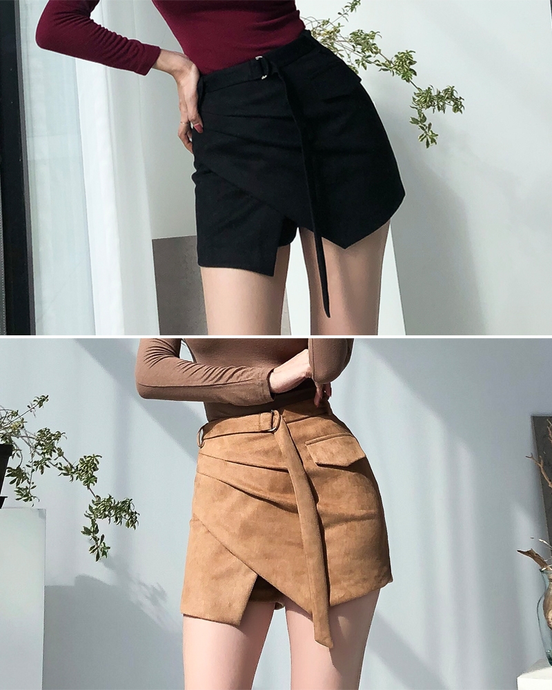 [마지막입고/S,M 당일출고] sia skirt pants (2color/3size!)