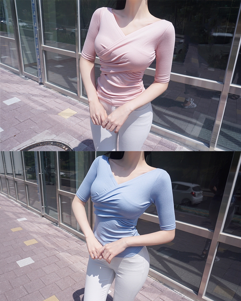 [new sale!/당일출고] LUV half tee (6color!)