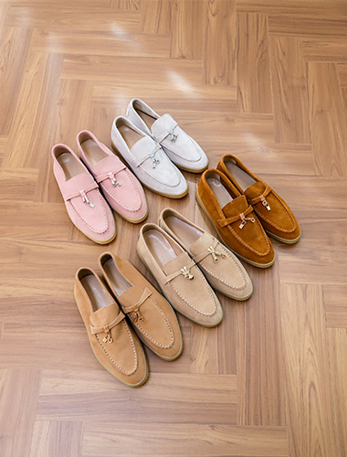 [new sale!/real leather/베이지 230.240 당일출고] bibian loafer (5color!)