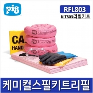 RFL803 NEW PIG 지게차용 케미컬 스필키트 리필