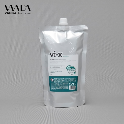 바이엑스  VI-X 500ml 4L 20L 뿌리는 소독수 방역 살균 소독제 미산성차아염소산수
