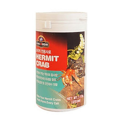 와이비 소라게 갑각류 전용 사료 중 250ml 유통 이월