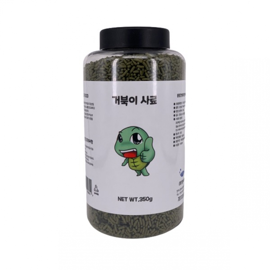 영아쿠아 거북이 전용 사료 350g 1L