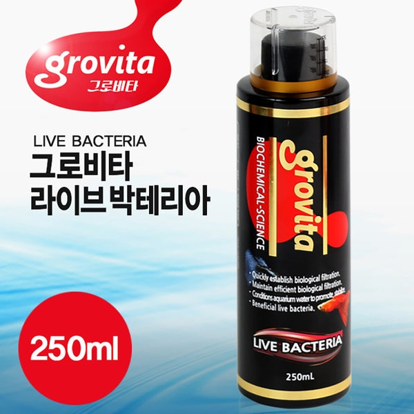 그로비타 라이브 박테리아 250ml 물잡이약