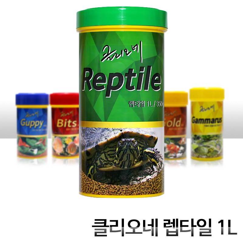 클리오네 렙타일 거북이 전용 스틱 사료 250ml