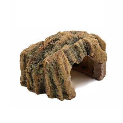 영아쿠아 바위 동굴 거북이 은신처 - 황색