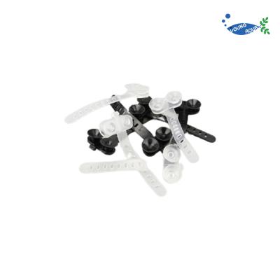 영아쿠아 수조용 케이블 타이 큐방 흡착고무 블랙