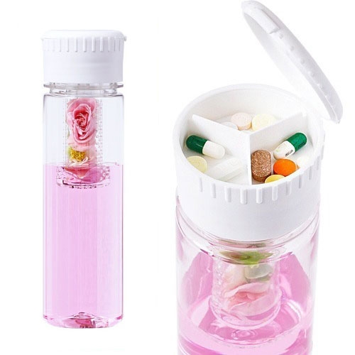 오보틀 알약보틀 차망포함 트라이탄 500ml ★대한민국 제작★