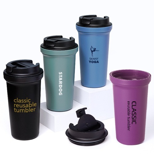 클래식 리유저블 이중텀블러 420ml