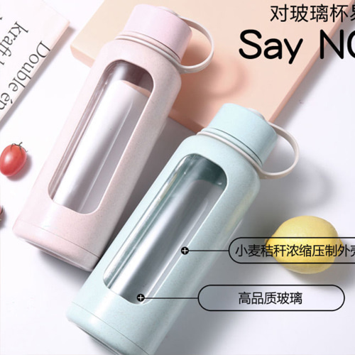 오보틀 유리 티보틀+pp캡 / 내열유리컵