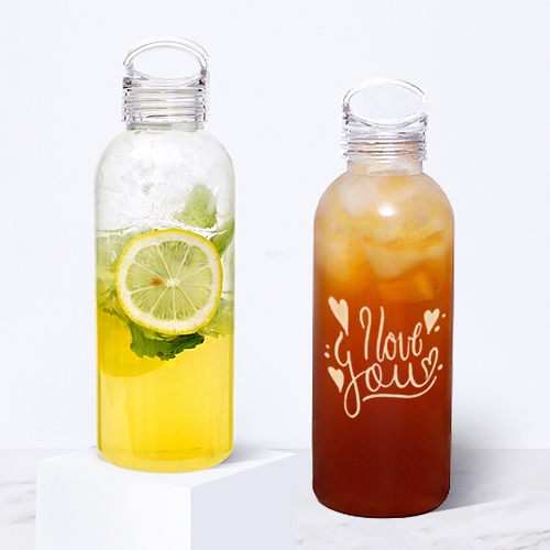 투명핸들 일체형 보틀★냉온가능★ 600ml