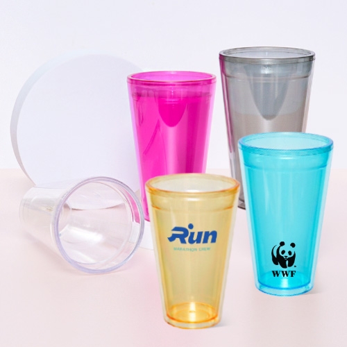 비비드 이중구조 리유저블컵(뚜껑제외)