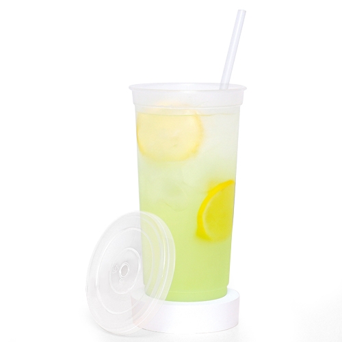 반투명 빨대 리유저블 700ml