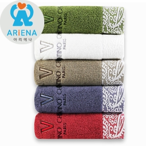 아리에나 발렌티노크리스티 페이즐리 세면타올 ( 30수/170g ) 40x80cm