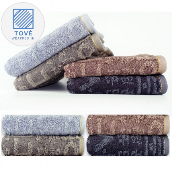 (국산) 토베 레터 한 세면타올 (30수/170g) 40x80cm