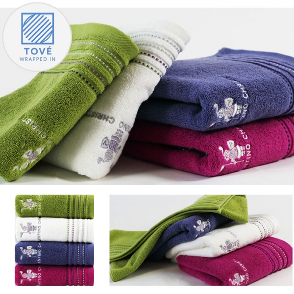 (국산) 토베 데코 테리 세면타올(30수/150g) 40x80cm