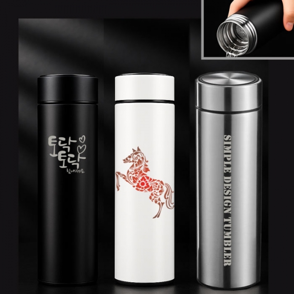 퓨얼 베이직 304 스텐 진공텀블러 500ml / 풀칼라가능