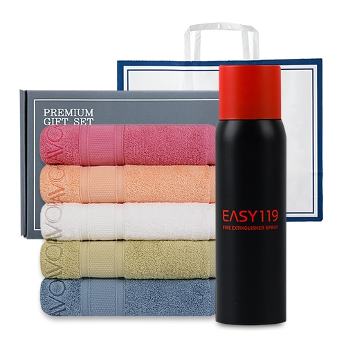 송월 프리미엄 선물 세트 (샤보렌 식스40 + 소화기)