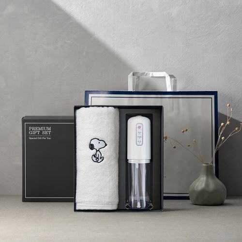 송월 프리미엄 선물 세트 (스누피 리버40 + 구강세정기)