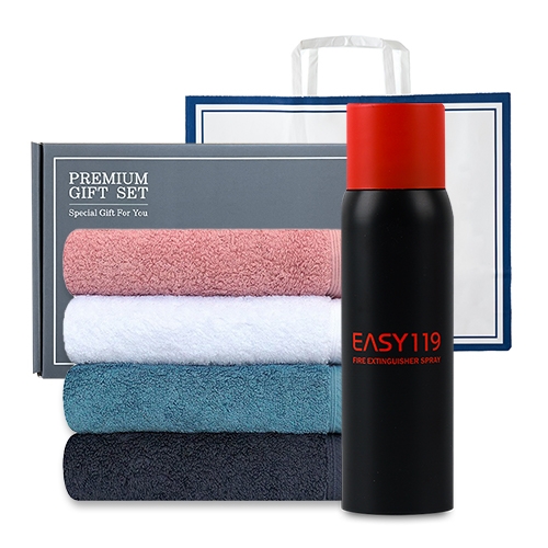 송월 프리미엄 선물 세트 (호텔40수 헤스티지 + 소화기)