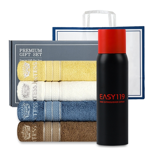 송월 프리미엄 선물 세트 (CM 뱀부블럭40 + 소화기)