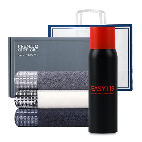 송월 프리미엄 선물 세트 (송월 호텔컬렉션 톤40 + 소화기)