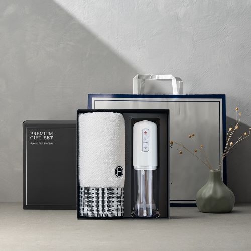 송월 프리미엄 선물 세트 (송월 호텔컬렉션 톤40 + 구강세정기)