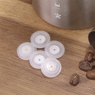 스텐 원두 보관통 부품 / 에어브레스 후레쉬밸브 리필 (5P)