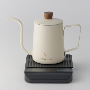 플라밍고 핸드드립 주전자 드립포트 600 화이트