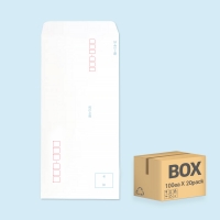 A4규격봉투 100g 우편번호 인쇄봉투 100매x20속 한박스 (2000매)