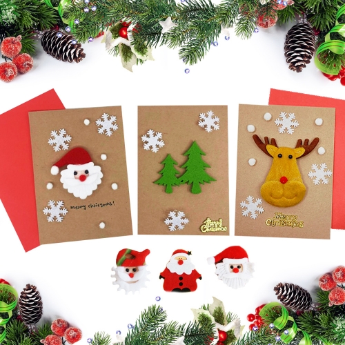 크리스마스 카드만들기 세트 DIY 수제카드 방과후학습