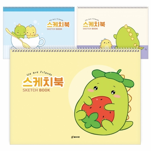 클라리온 캐릭터스케치북_리틀케라 30매 (10권세트)
