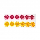 쥬쥬판타지 들꽃띠 펠트완성품 환경꾸미기 노랑 분홍