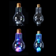 PVC 전구케이스 투명 스위치 LED (300ml / 400ml 선택)