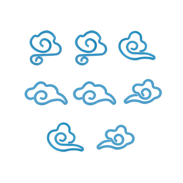 키커랜드 구름 클립 (8개입) (PC17)  / 디자인제픔 