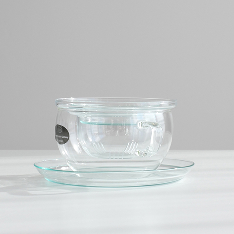 Tea Time Glass Cup 0.4L