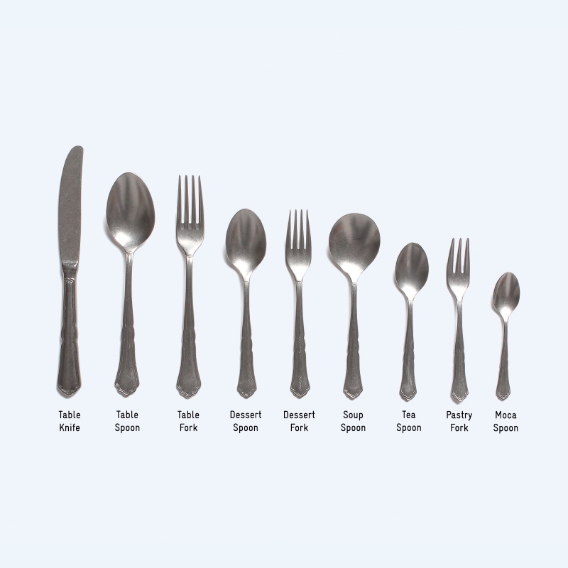 Settecento Stone Washed Cutlery