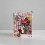 Flower Cart Swing Card