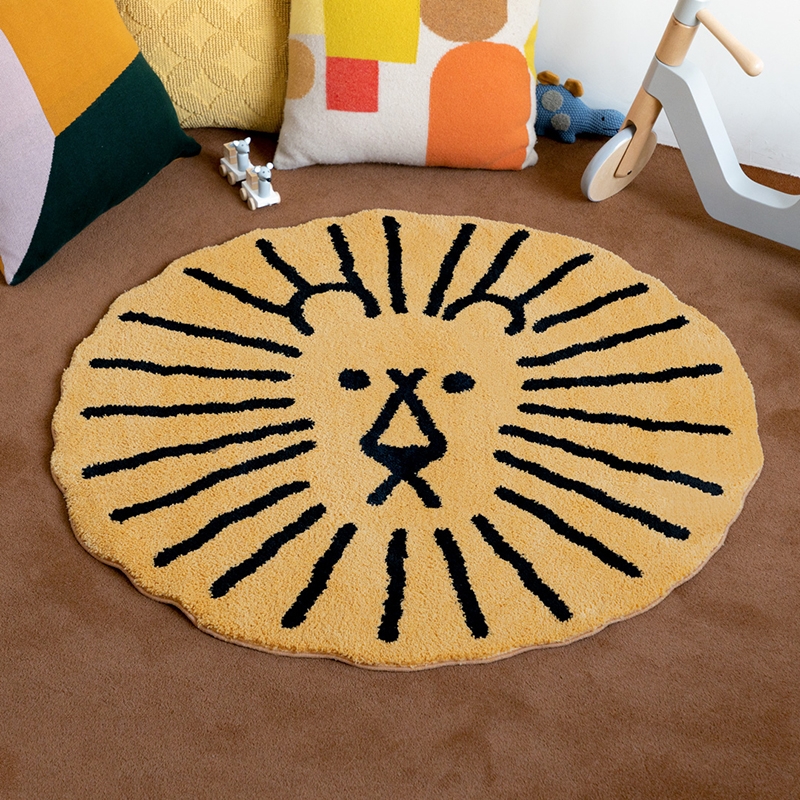 Lion Rug - Brown