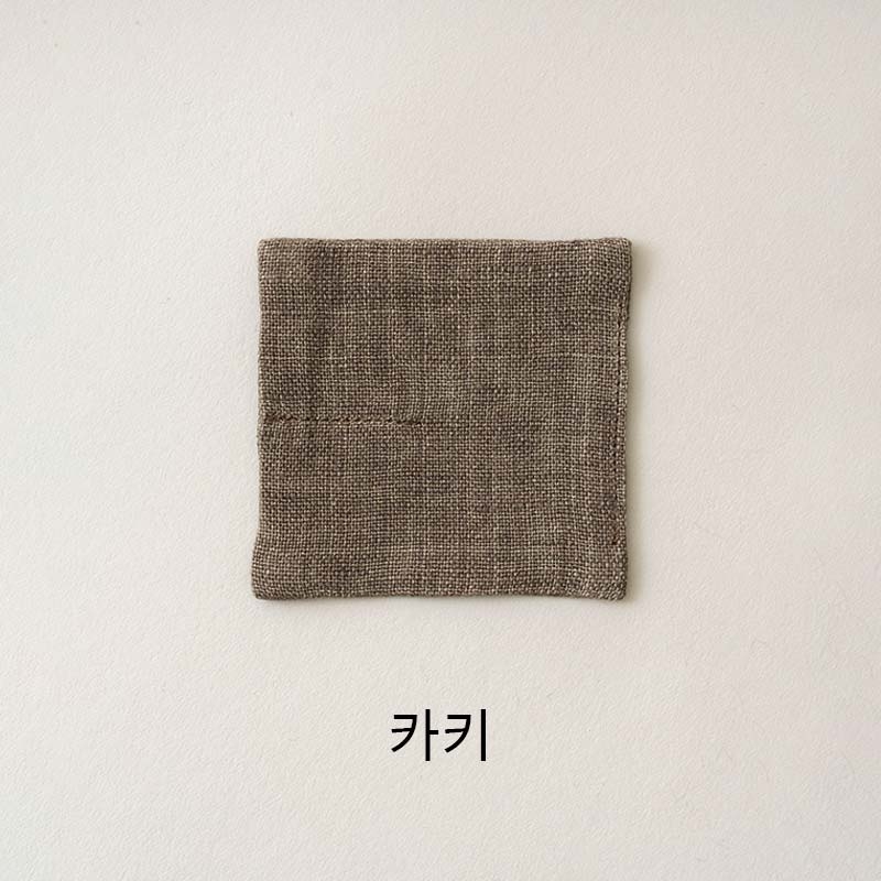 리넨 코스터 S
