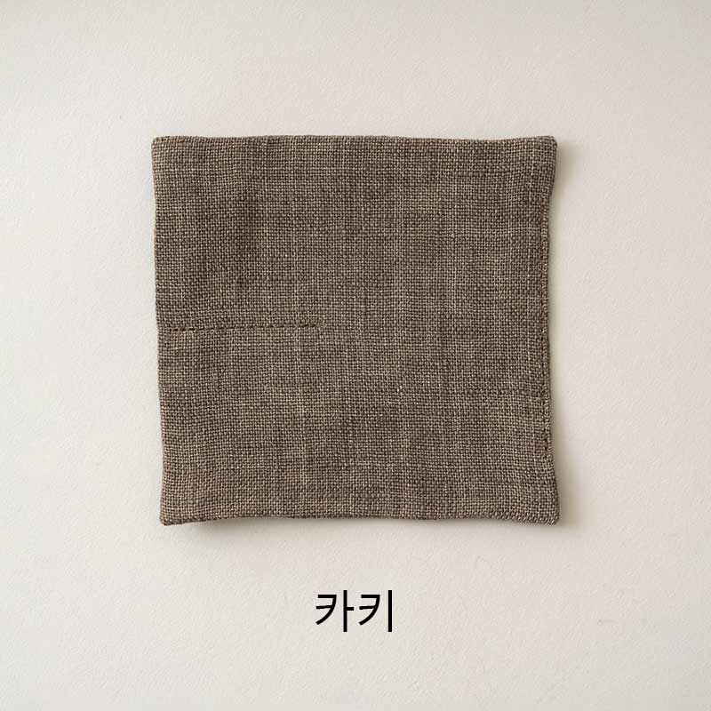 리넨 코스터 L