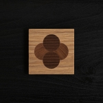 CUTS tile Coaster - A