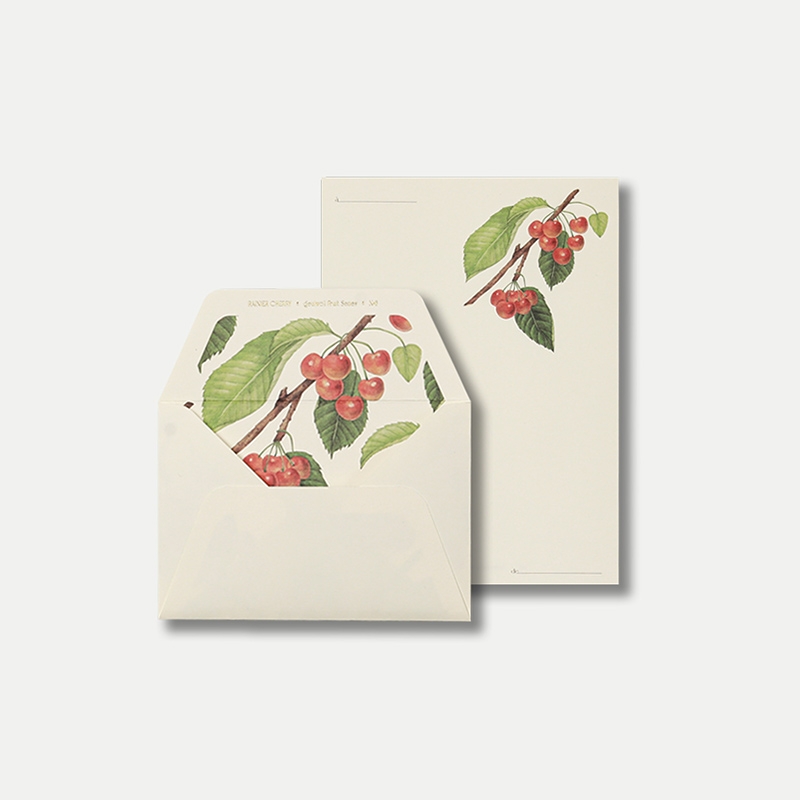 Letter Set -  Rainier Cherry