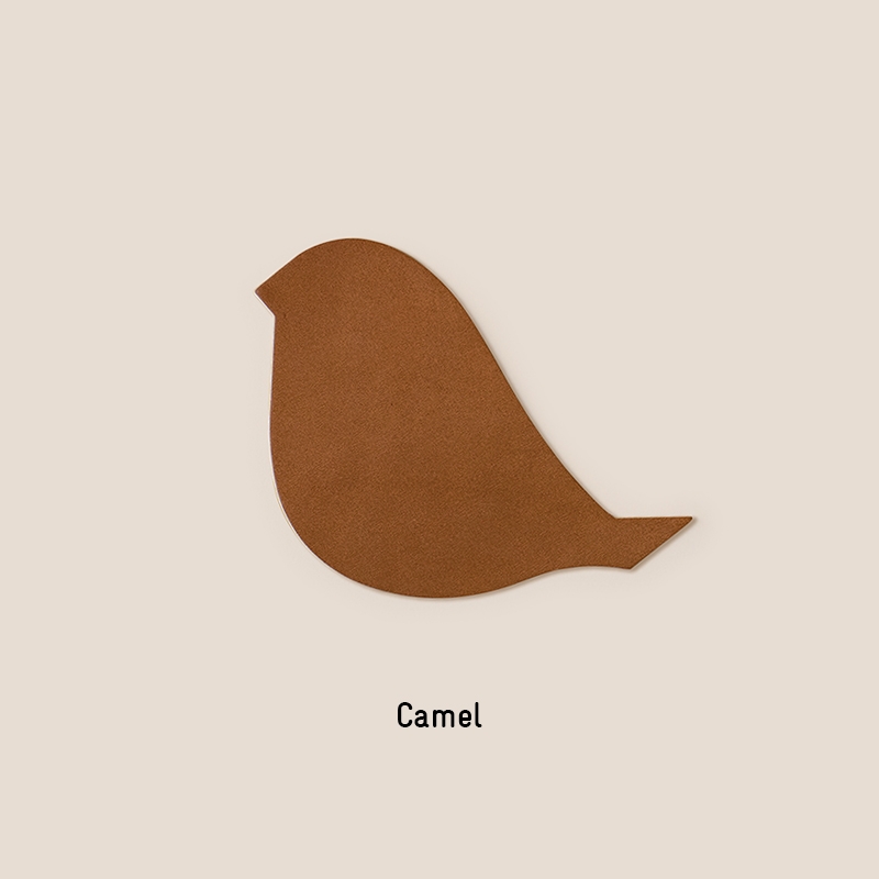 Leather Post Card - Bird 2종