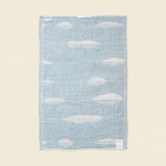 MERELLÄ Towel - Rainy Blue