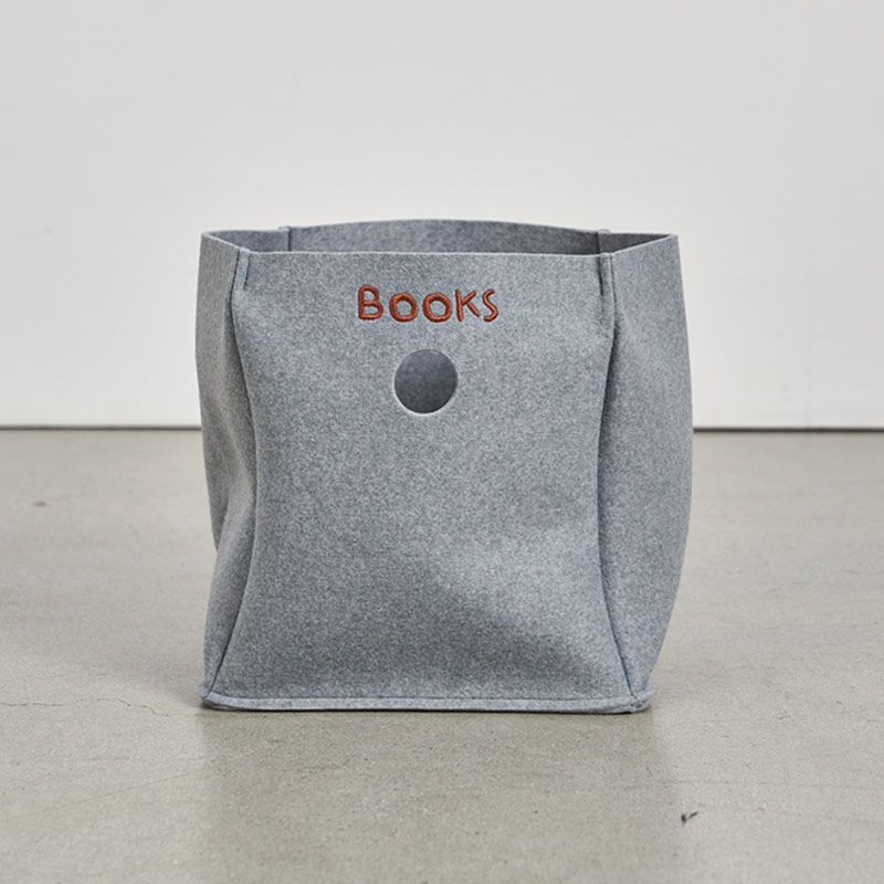 BOOKS Felt Basket