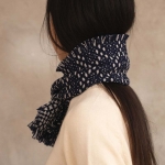 Kijihaba Scarf - Yozora Navy