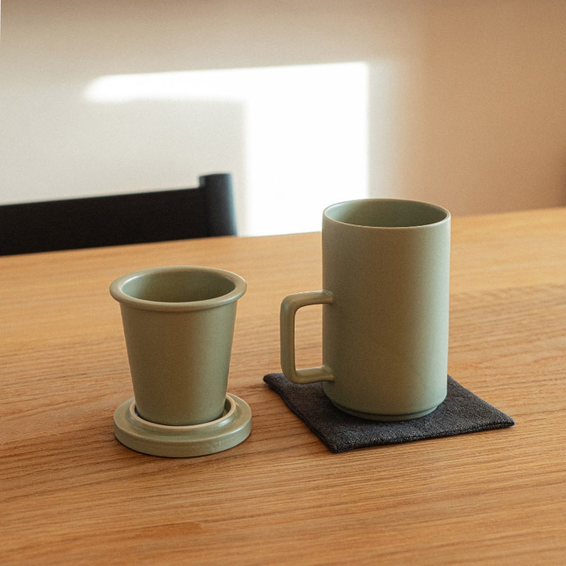 티 머그 - 세이지 그린
